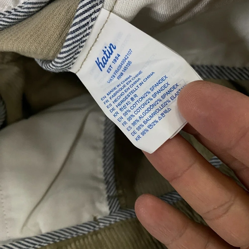Katin USA new tags